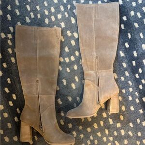 Brand new never been worn Dolce Vita Boots- Stylish Tan Knee-High Women's Boots